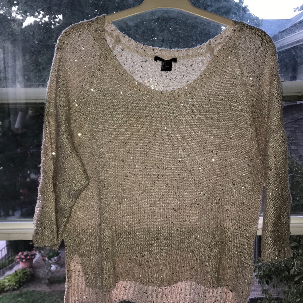 Sparkly Blush Sweater